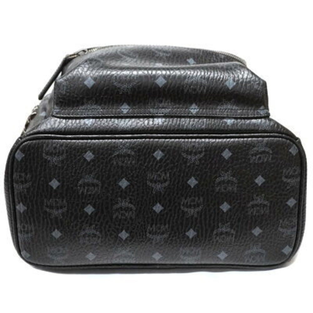 Mcm Backpack Black Leather Studs - image 5